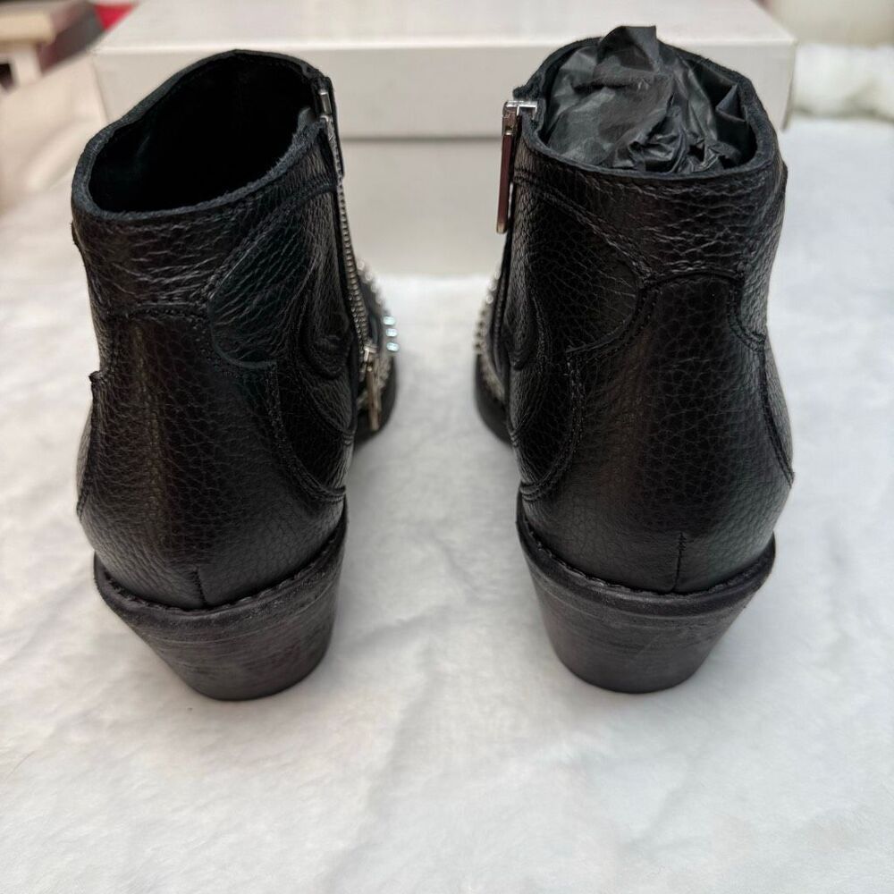ALEXANDER MCQUEEN Star and moon studded booties size 37 - Picture 5 of 14